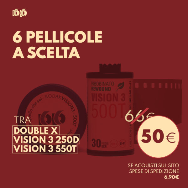 PELLICOLE DP66 - Box da 6 pellicole a scelta
