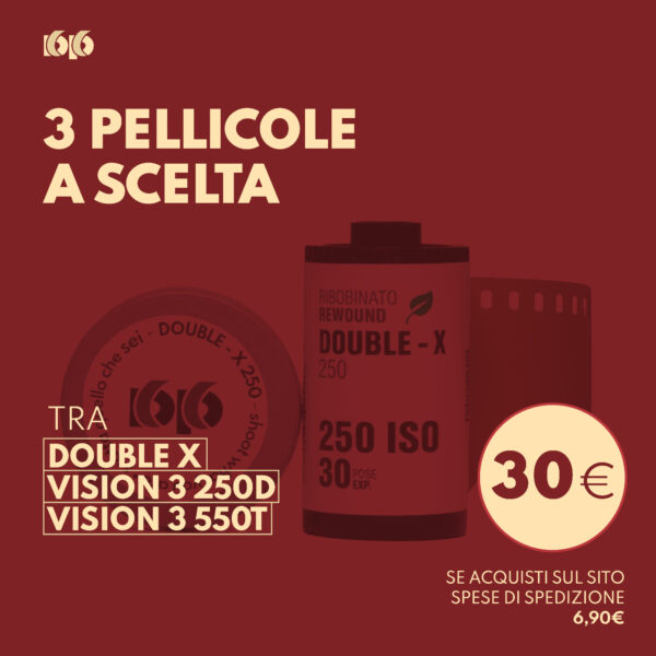 PELLICOLE DP66 - Box da 3 pellicole a scelta